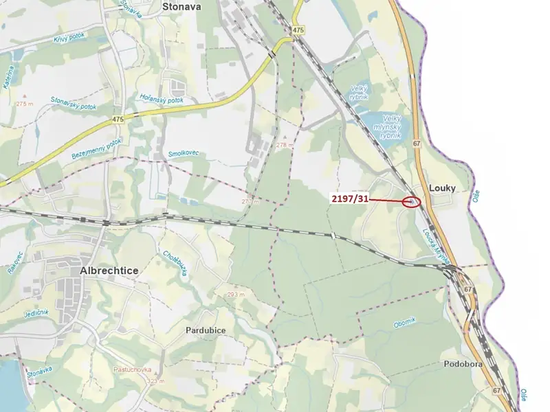Dražba lesa 1999 m², Karviná – náhled fotky 1