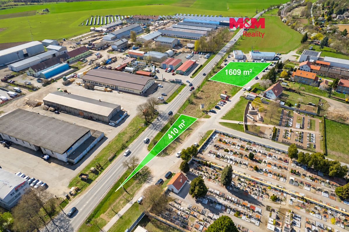 Prodej komerčního pozemku 2019 m², Kuřim – fotka 1 z 3