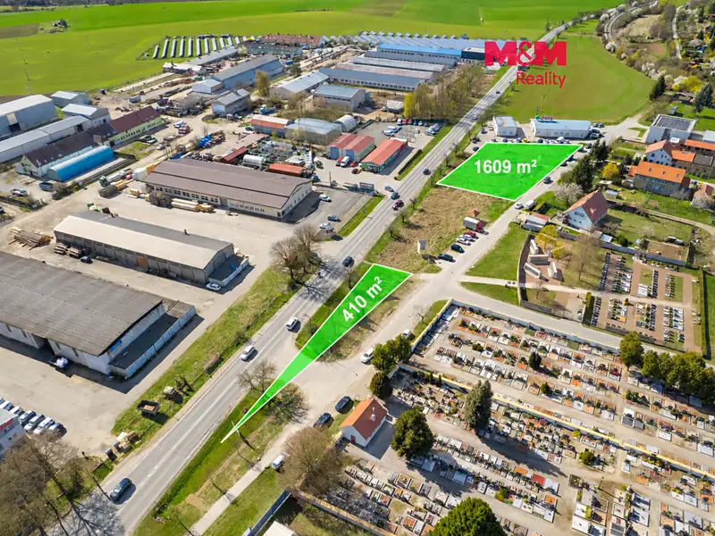 Prodej komerčního pozemku 2019 m², Kuřim – náhled fotky 1