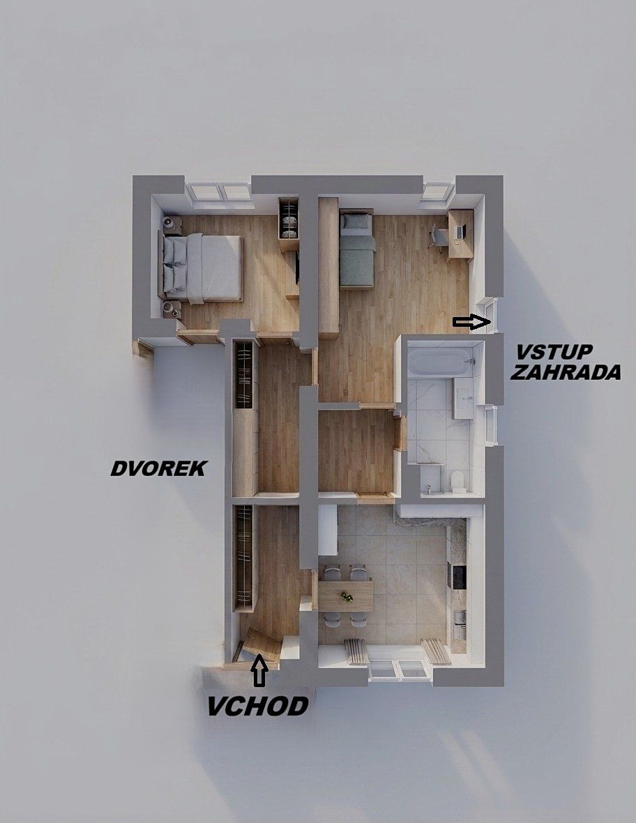 Prodej rodinného domu 173 m², pozemek 223 m², Mníšek pod Brdy – fotka 1 z 3