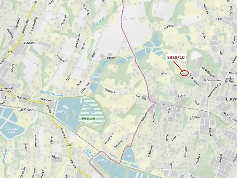Dražba pozemku 147 m², Orlová – náhled fotky 1