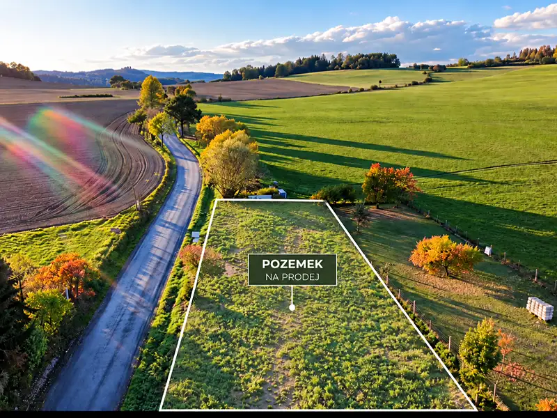 Prodej stavebního pozemku 1259 m², Čmelíny – náhled fotky 1