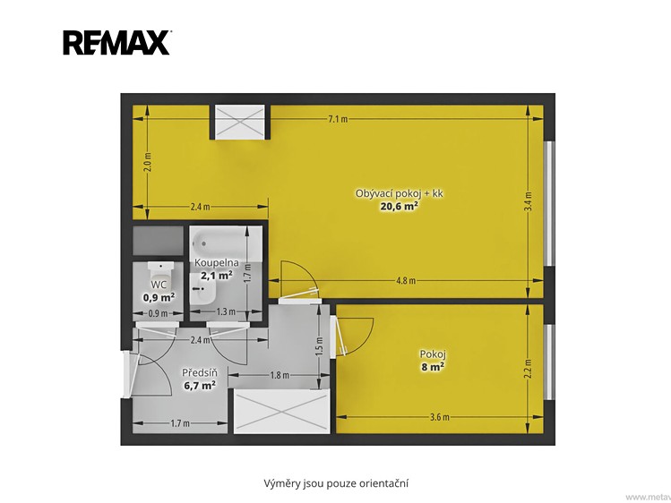 Wohnung 2+kk zum Kauf, 39 m² (4 von 27)