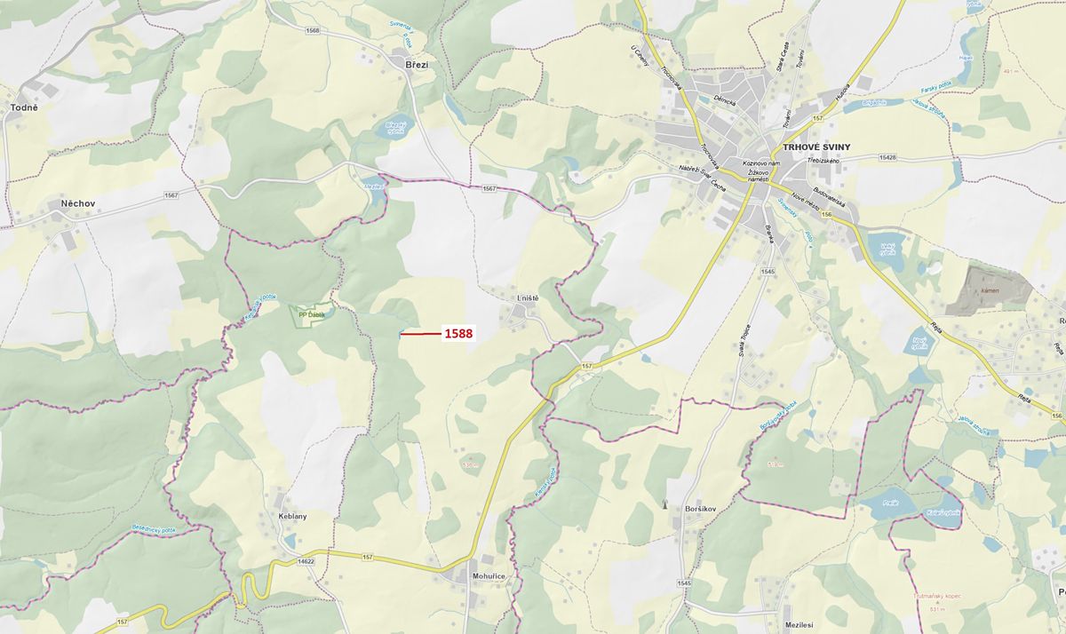 Dražba lesa 475 m², Slavče – fotka 1 z 3
