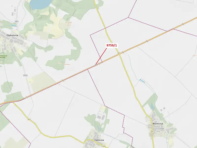 Dražba lesa 281 m², Oleksovice – náhled fotky 1