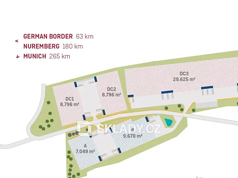 Pronájem skladového prostoru 5000 m², Plzeň – náhled fotky 2