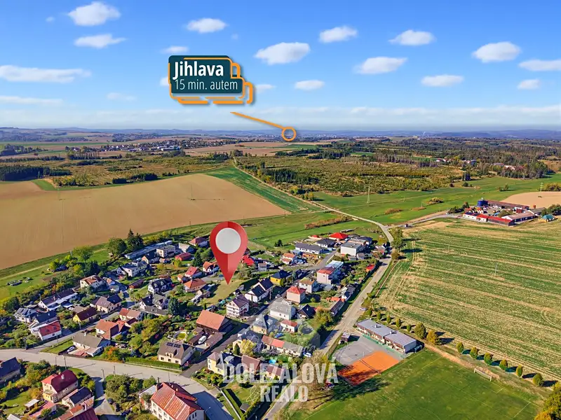 Prodej stavebního pozemku 608 m², Kozlov – náhled fotky 3