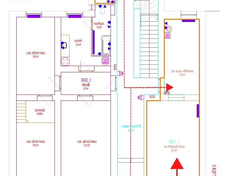 Комерційне приміщення в оренду, 38 м² (3 з 6)