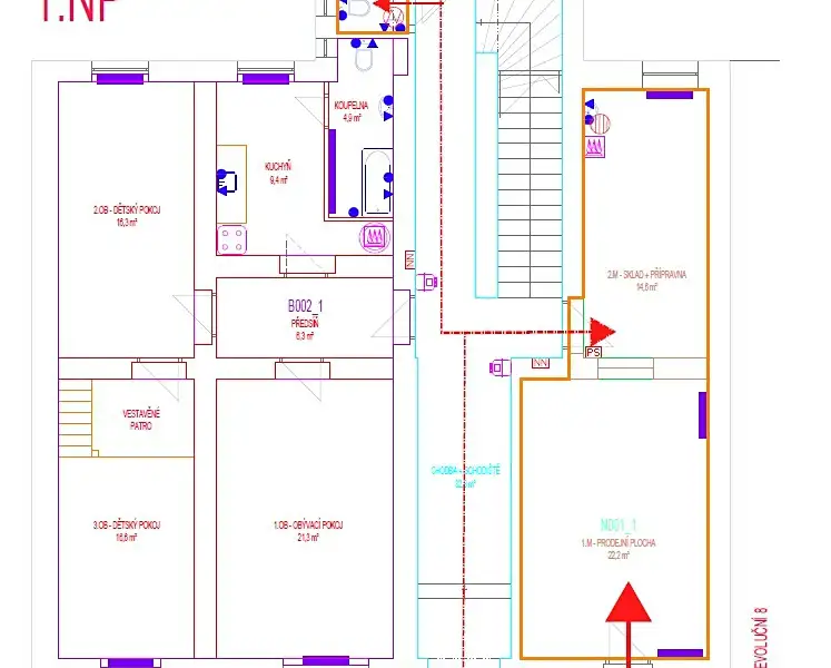 Pronájem obchodního prostoru 38 m², Plzeň – náhled fotky 3