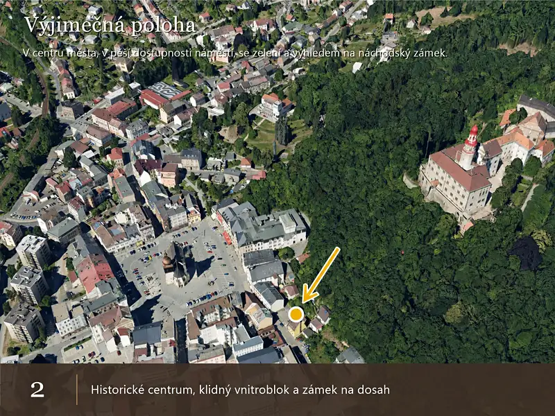Prodej stavebního pozemku 250 m², Náchod – náhled fotky 2
