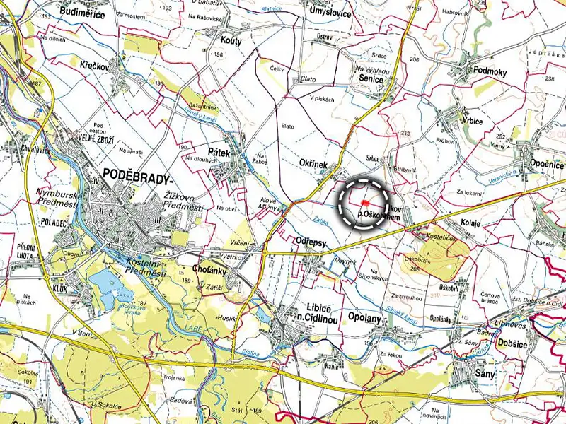Prodej pole 7161 m², Odřepsy – náhled fotky 3
