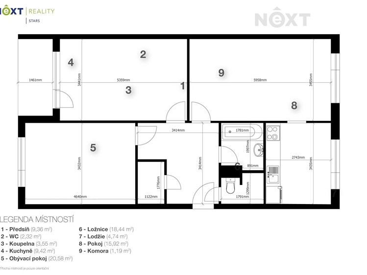 Квартира 3+1 на продаж, 83 м² (29 з 30)
