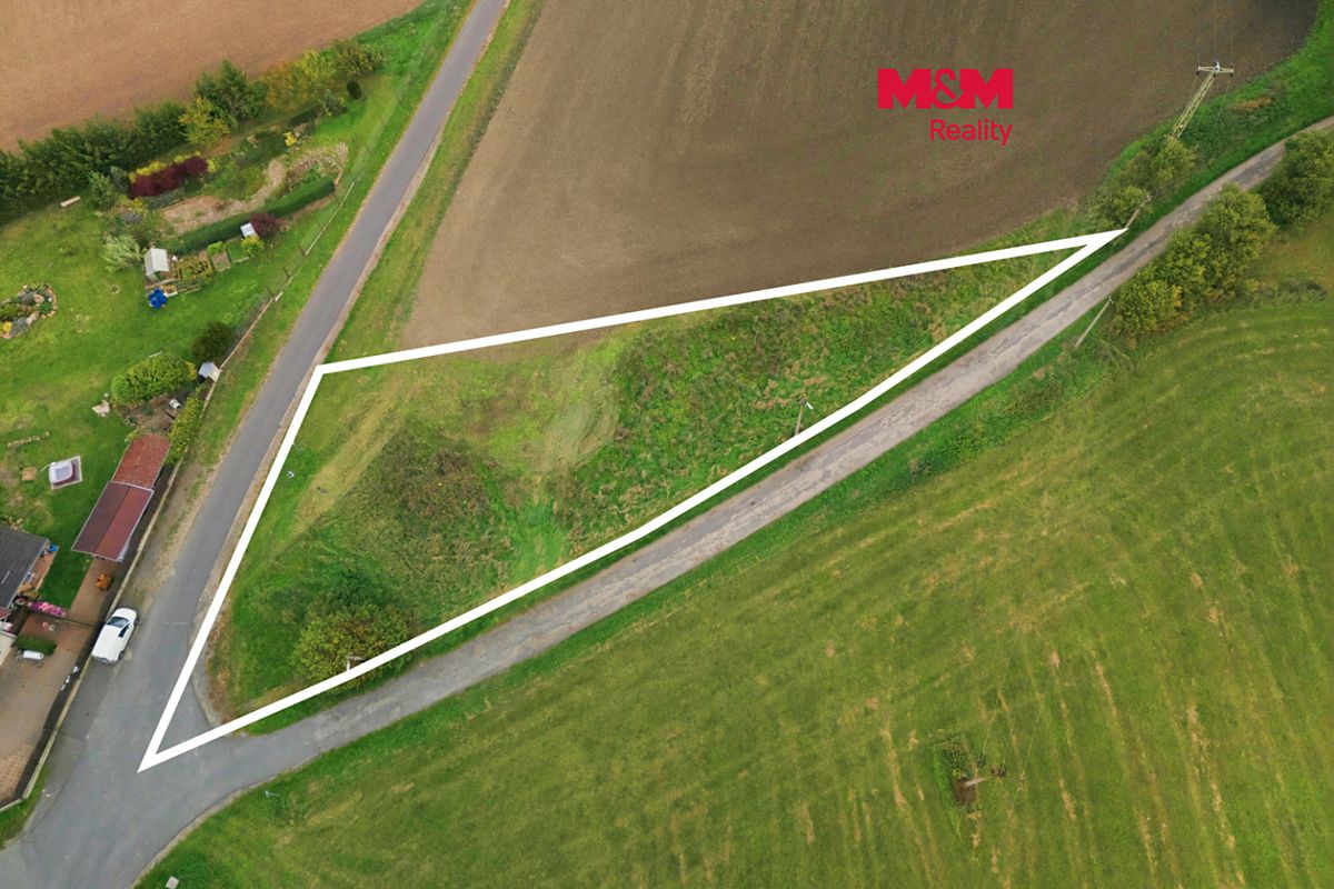 Prodej stavebního pozemku 1446 m², Úštěk – fotka 1 z 3