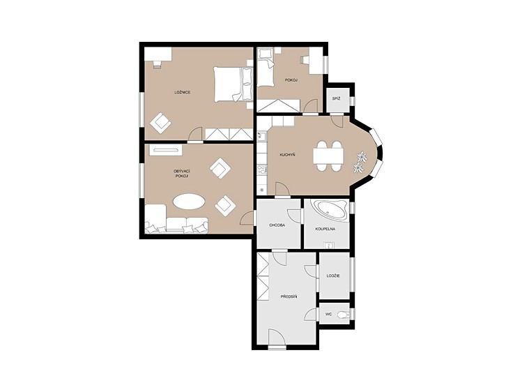 Квартира 3+1 на продаж, 107 м² (4 з 30)