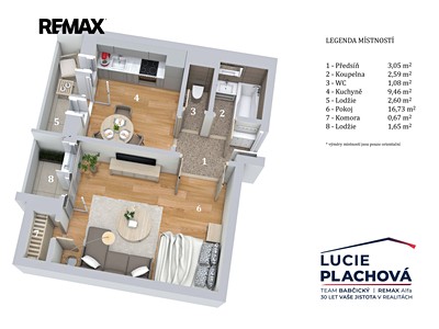Wohnung 1+1 zum Kauf, 36 m² (2 von 33)