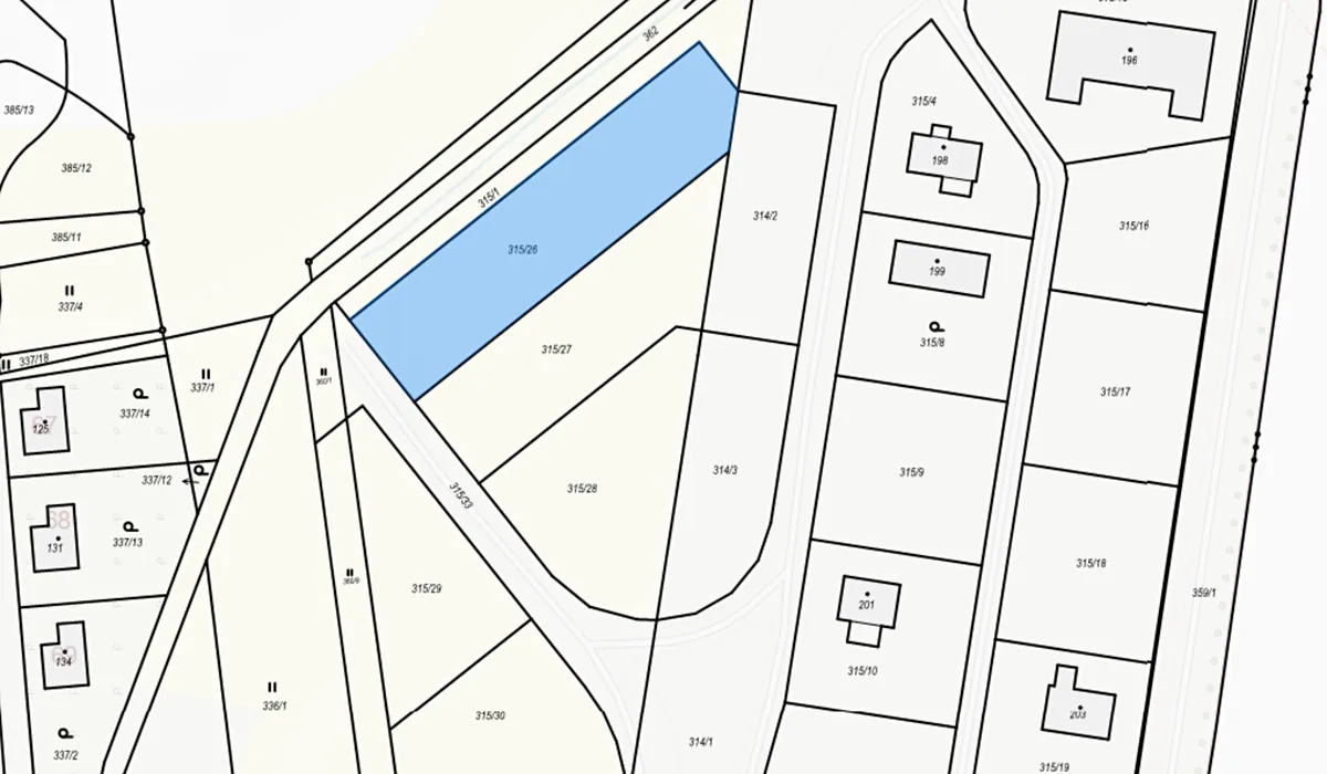 Prodej stavebního pozemku 1680 m²