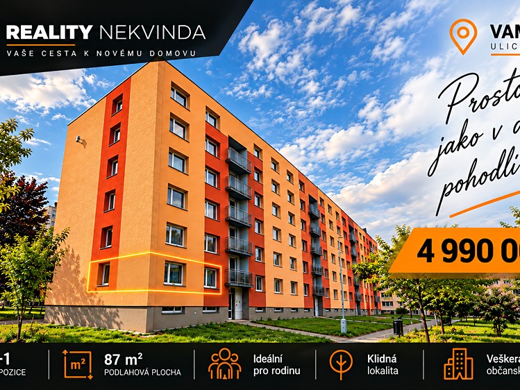 Квартира 5+1 на продаж, 87 м² (1 з 20)
