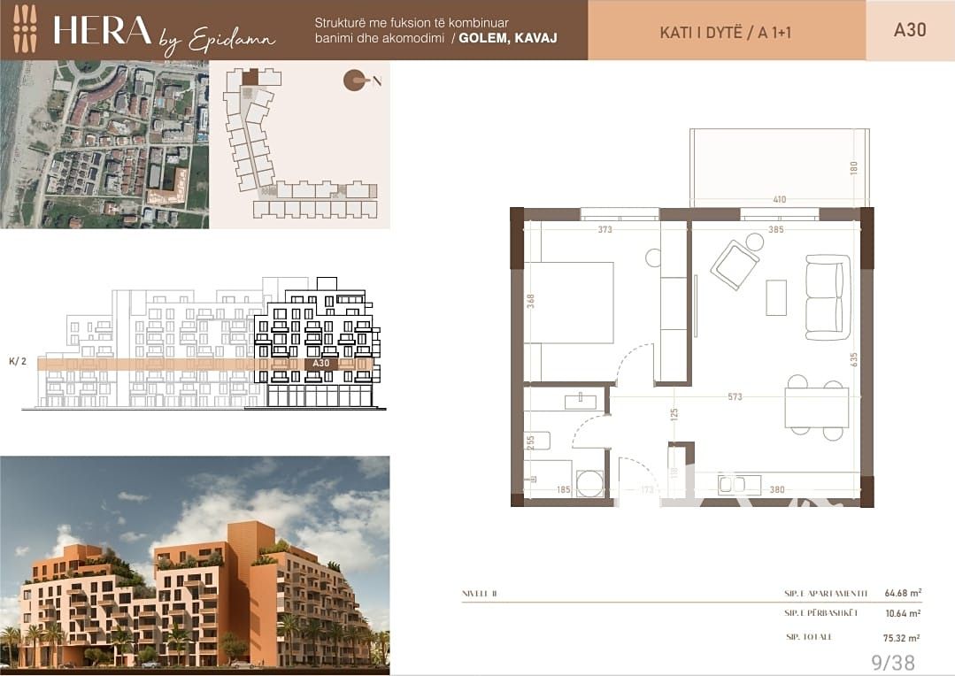 Prodej bytu 2+kk 65 m², Golem – fotka 1 z 3