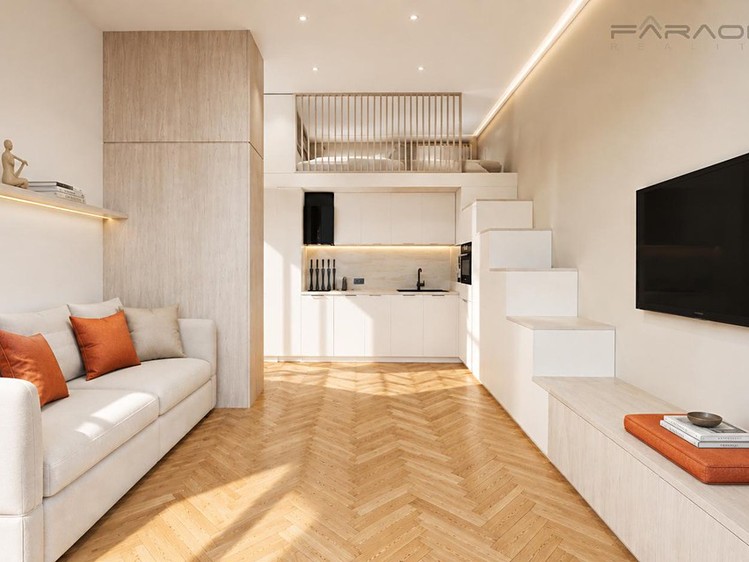 Квартира 1+kk в оренду, 28 м² (3 з 9)