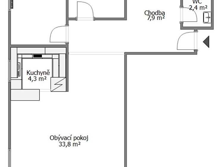 Квартира 3+kk на продаж, 78 м² (5 з 24)