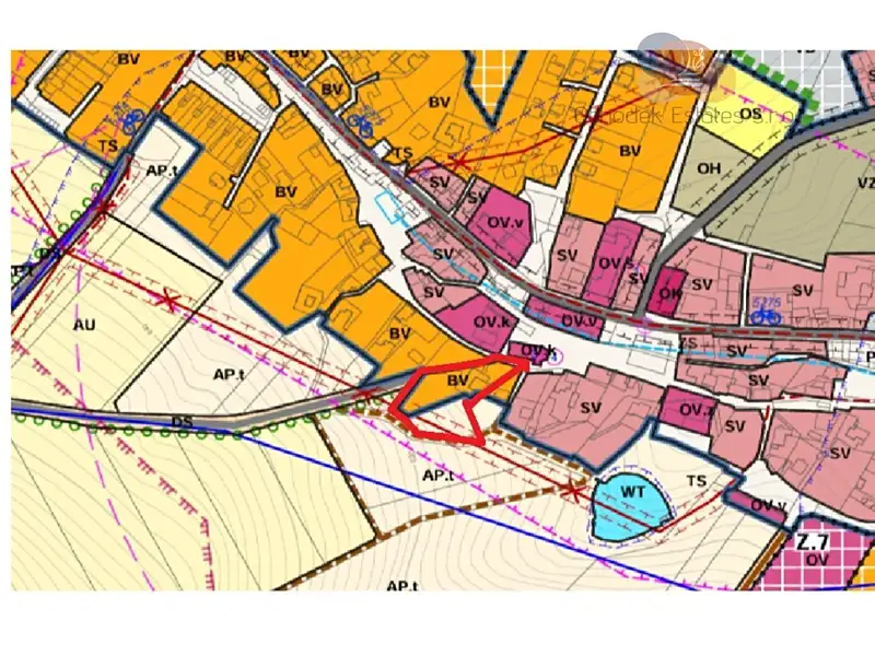 Prodej stavebního pozemku 3992 m², Brodek u Konice – náhled fotky 3