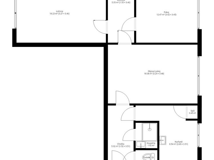 Prodej bytu 3+1, 73 m² (16 z 28)