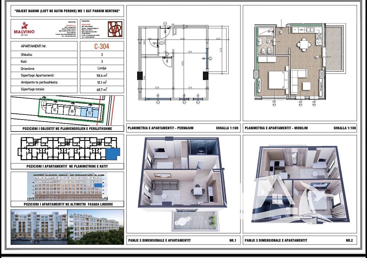 Prodej bytu 2+kk 58 m², Golem – fotka 1 z 3