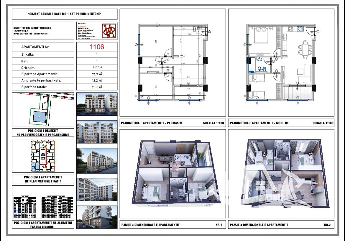 Prodej bytu 3+kk 76 m², Golem – fotka 1 z 3