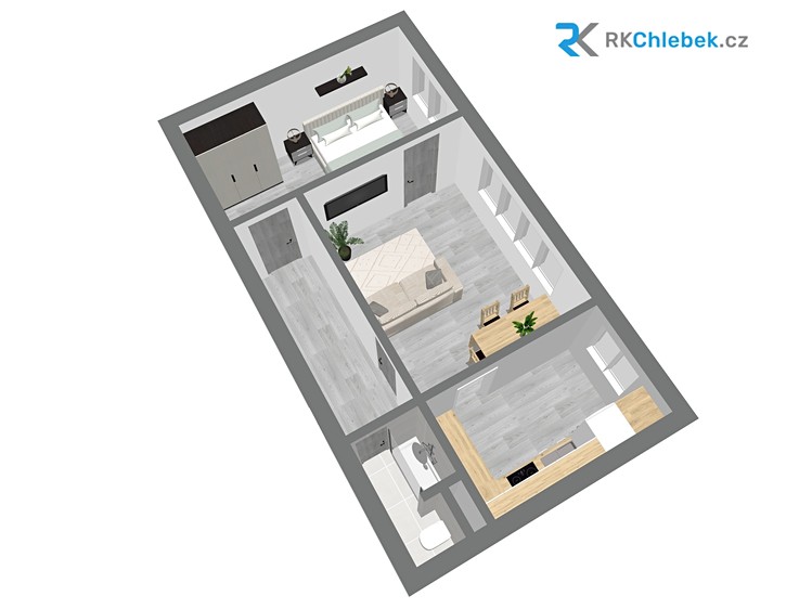 Prodej bytu 2+1, 45 m² (18 z 19)