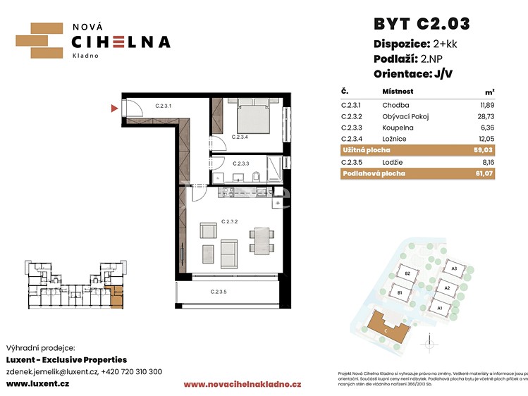 Квартира 2+kk на продаж, 59 м² (12 з 12)