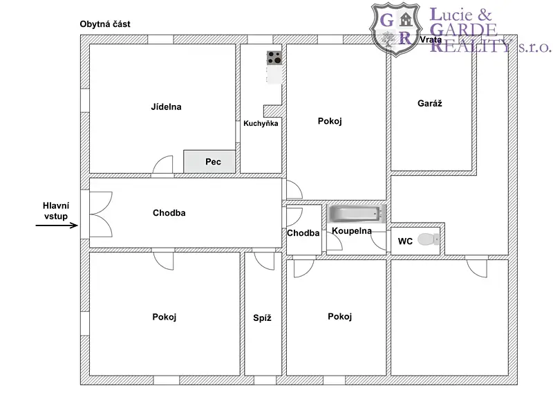 Prodej rodinného domu 175 m², pozemek 2034 m², Dražíč – náhled fotky 2