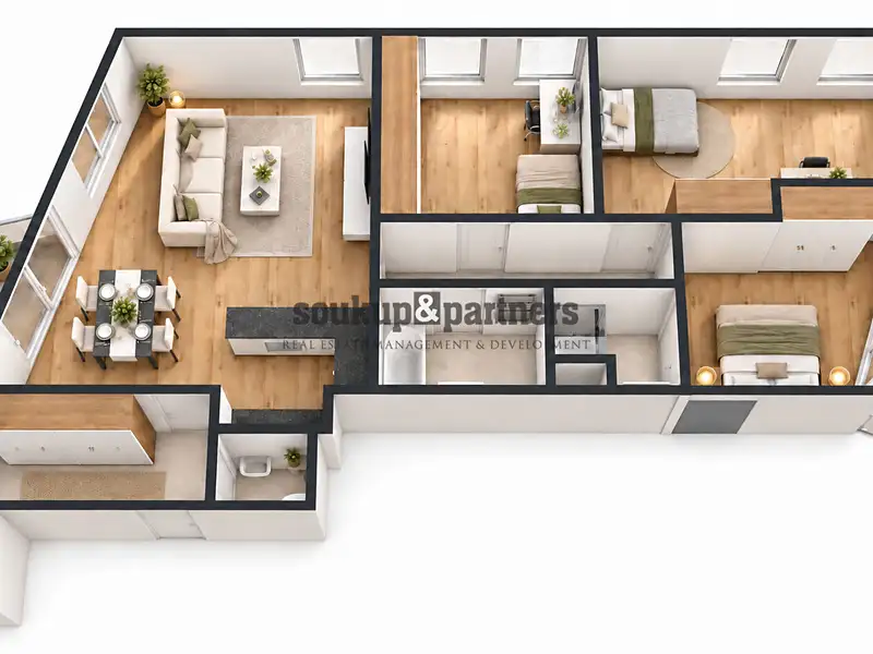 Prodej bytu 4+kk 115 m², Praha – náhled fotky 3