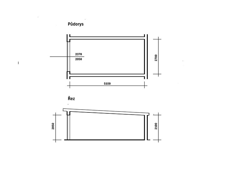 Pronájem nemovitosti, 14 m² (4 z 4)