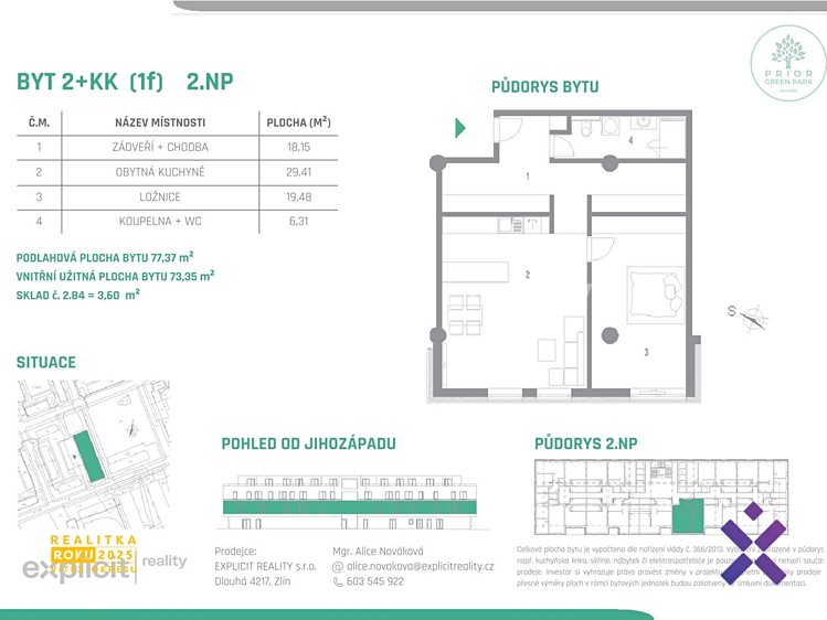 Wohnung 2+kk zum Kauf, 77 m² (12 von 12)