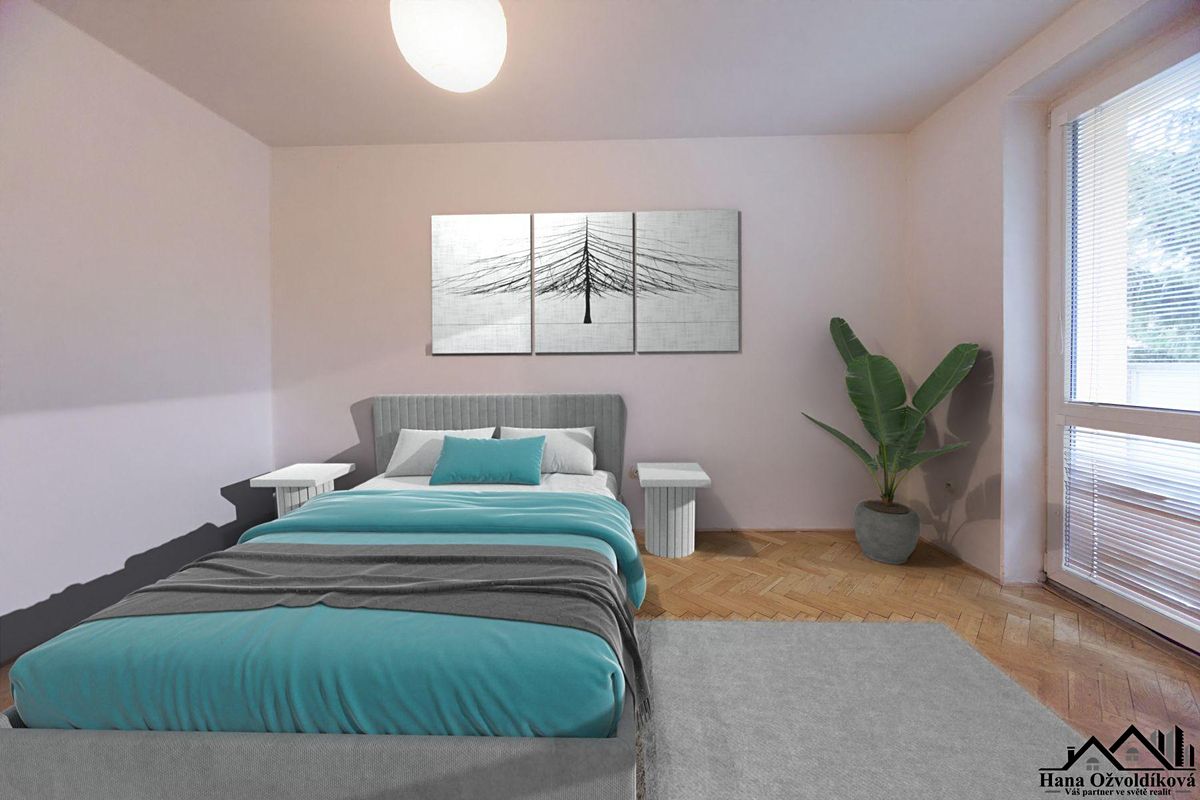 Pronájem bytu 2+1 59 m²