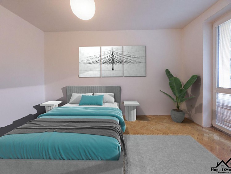 Pronájem bytu 2+1, 59 m² (4 z 26)