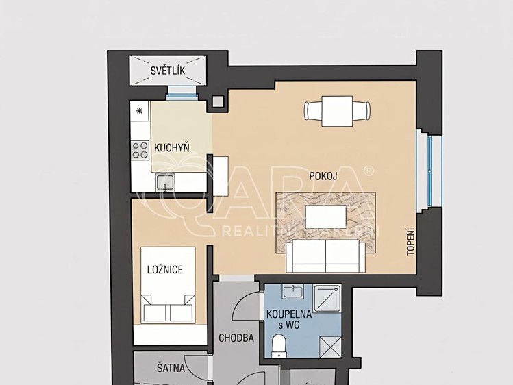 Wohnung 1+kk zur Miete, 39 m² (18 von 18)