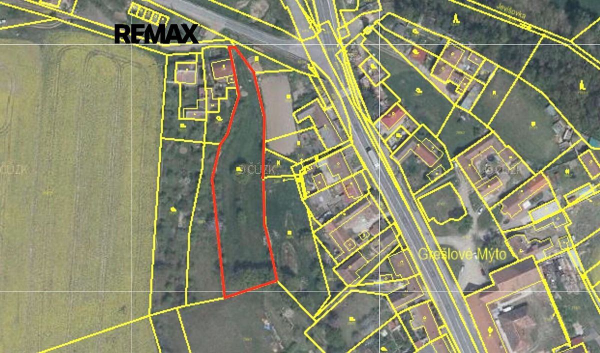 Prodej stavebního pozemku 2948 m², Grešlové Mýto – fotka 1 z 3