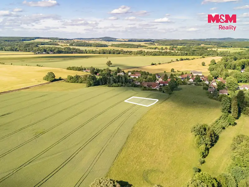 Prodej pole 1228 m², Rožmitál pod Třemšínem – náhled fotky 3