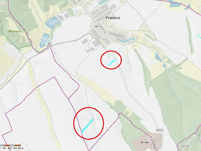 Prodej pole 14984 m², Prakšice – náhled fotky 1