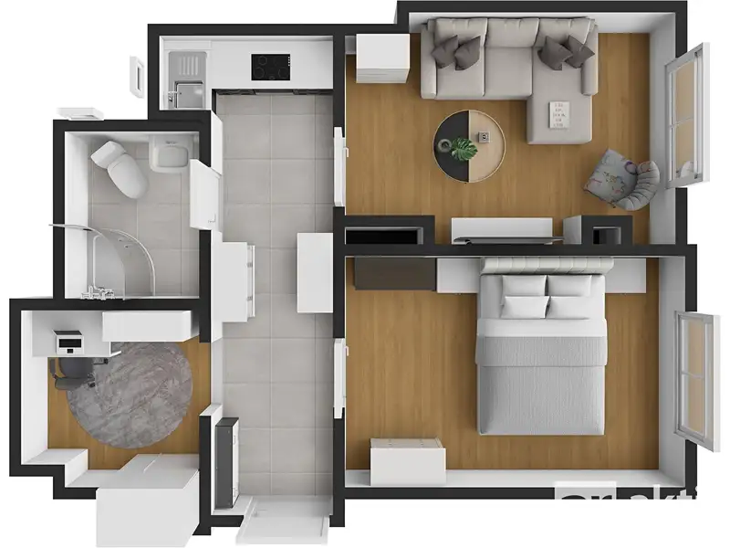 Prodej bytu 2+kk 55 m², Praha – náhled fotky 2