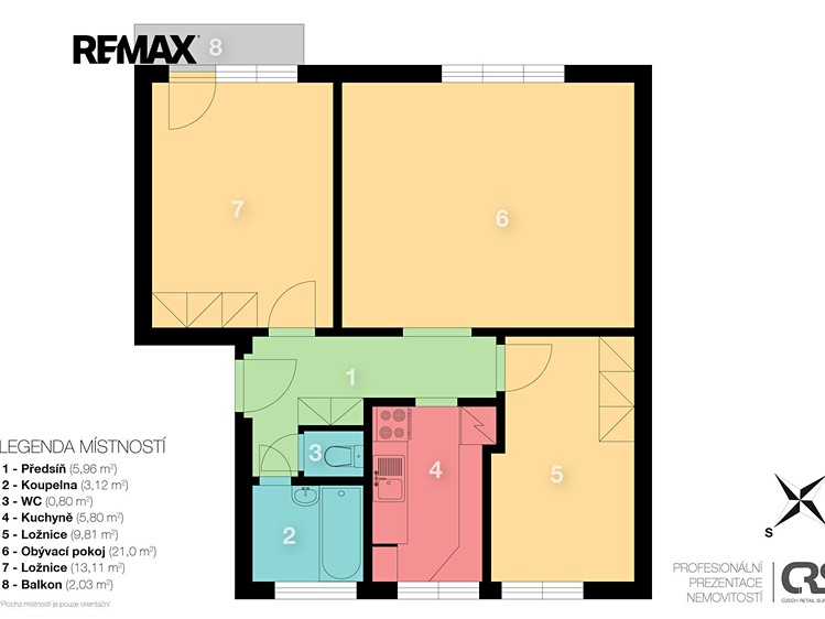 Wohnung 3+1 zur Miete, 62 m² (19 von 19)