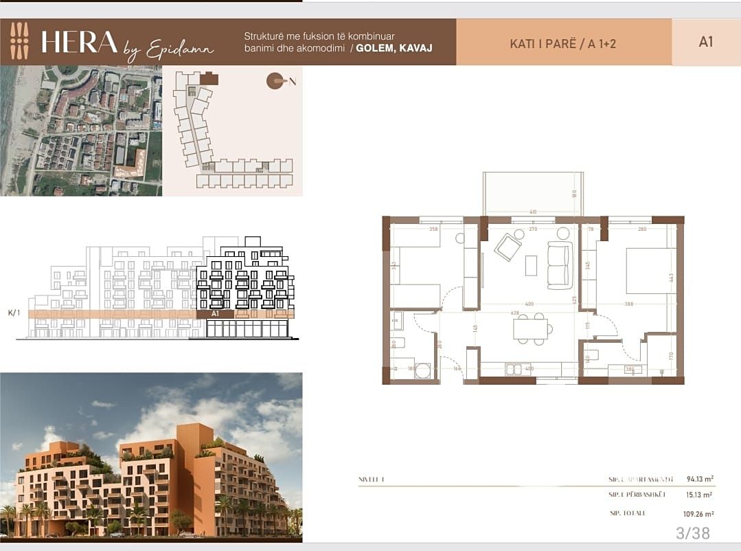 Prodej bytu 3+kk 95 m², Golem – fotka 1 z 3