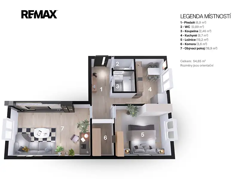 Prodej bytu 2+1 55 m², Ostrava – náhled fotky 2