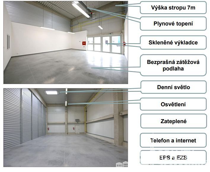 Pronájem skladového prostoru 205 m², Praha – fotka 1 z 3