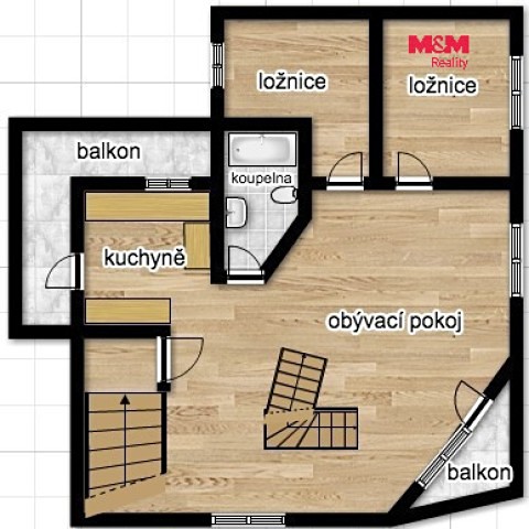 Pronájem bytu 3+1, 162 m² (9 z 17)