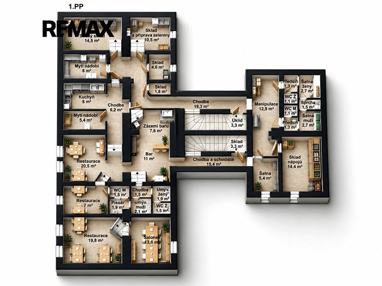 Pronájem komerčního prostoru, 234 m² (18 z 19)
