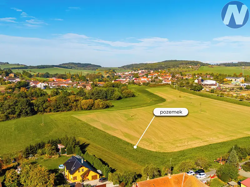 Prodej stavebního pozemku 1877 m², Kluky – náhled fotky 3