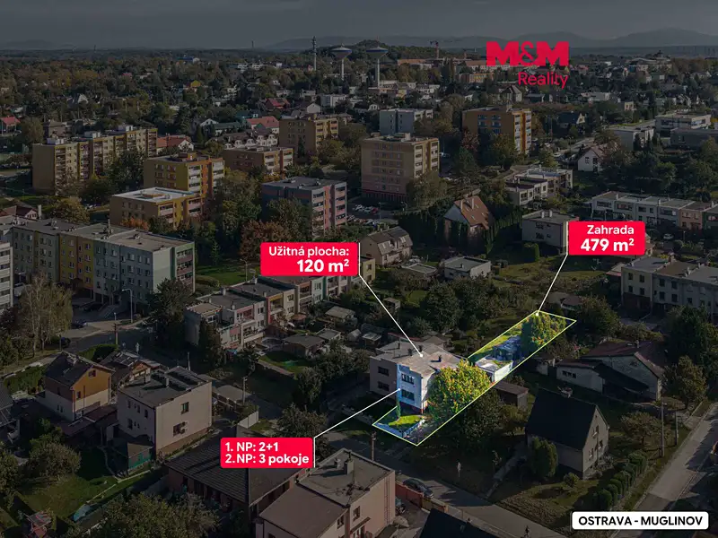 Prodej rodinného domu 120 m², pozemek 581 m², Ostrava – náhled fotky 1