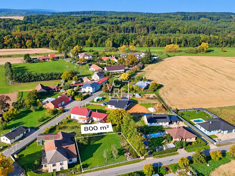 Prodej stavebního pozemku 1200 m², Nechanice – náhled fotky 1